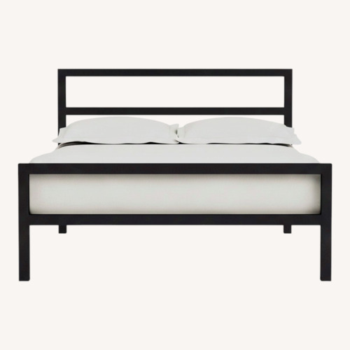 Used Room & Board Parsons Steel Queen Bed for sale on AptDeco