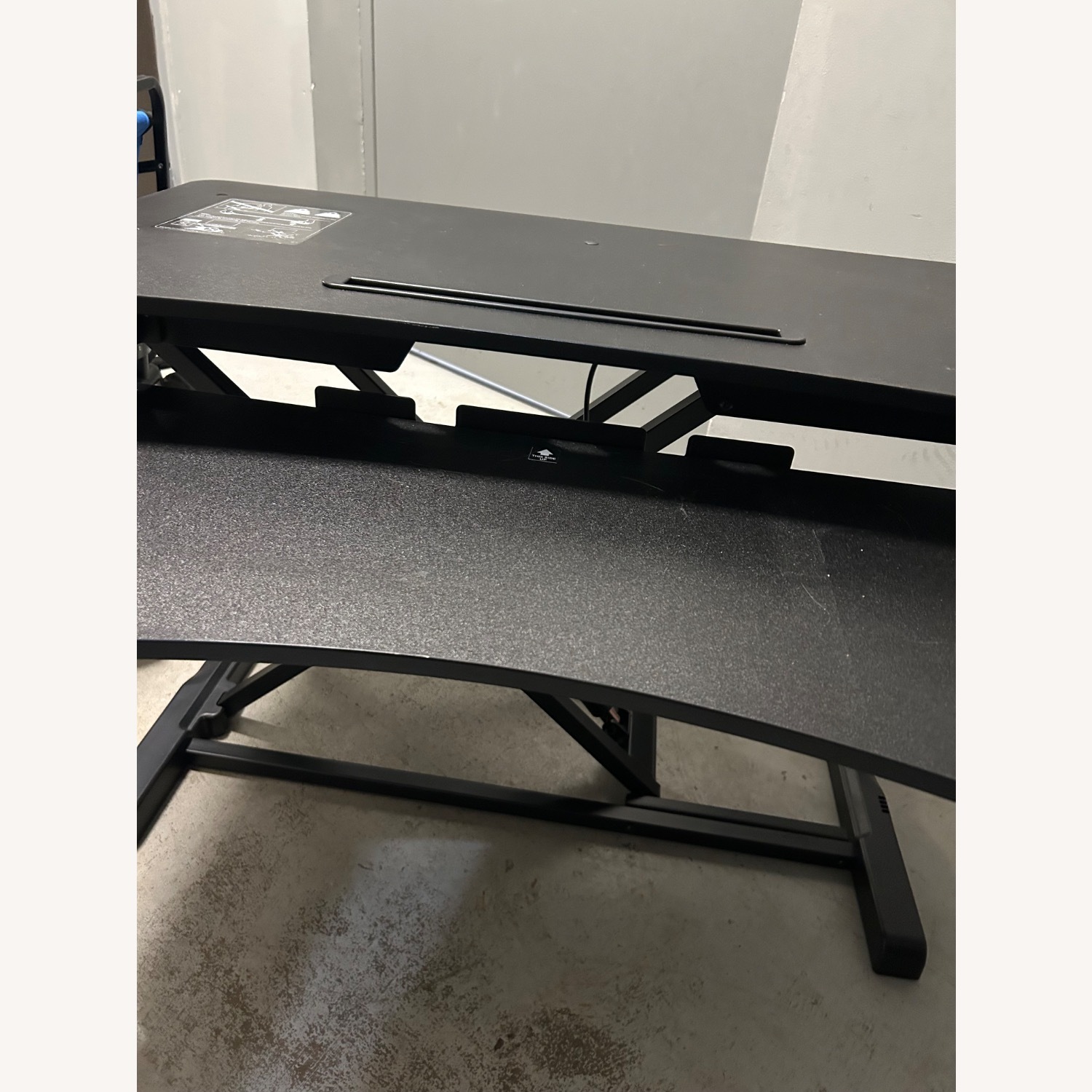 Black Stand Up Desk - image-3