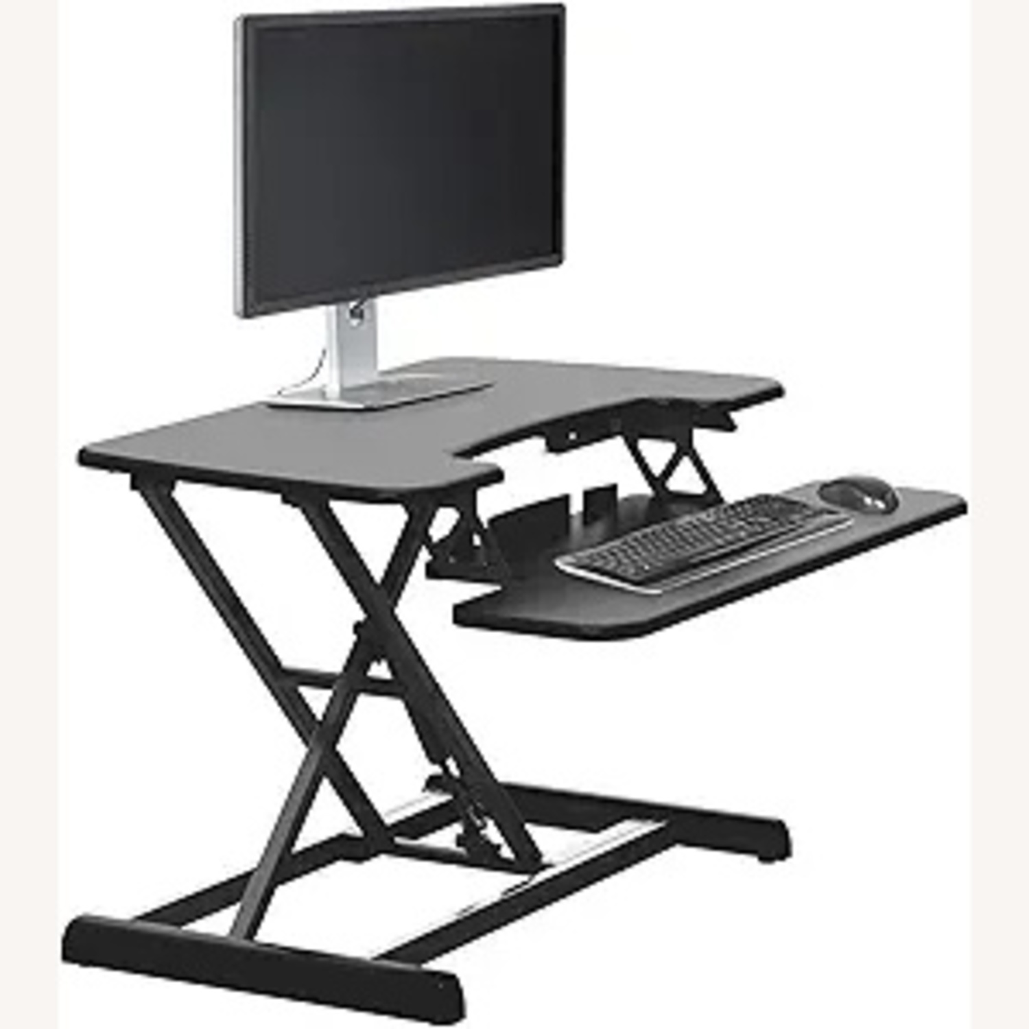 Black Stand Up Desk - image-0