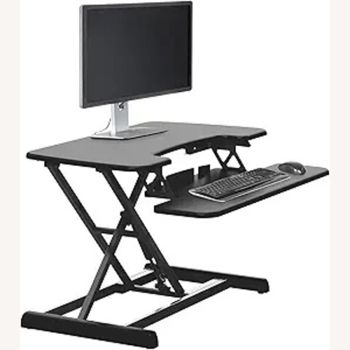 Used Black Stand Up Desk for sale on AptDeco