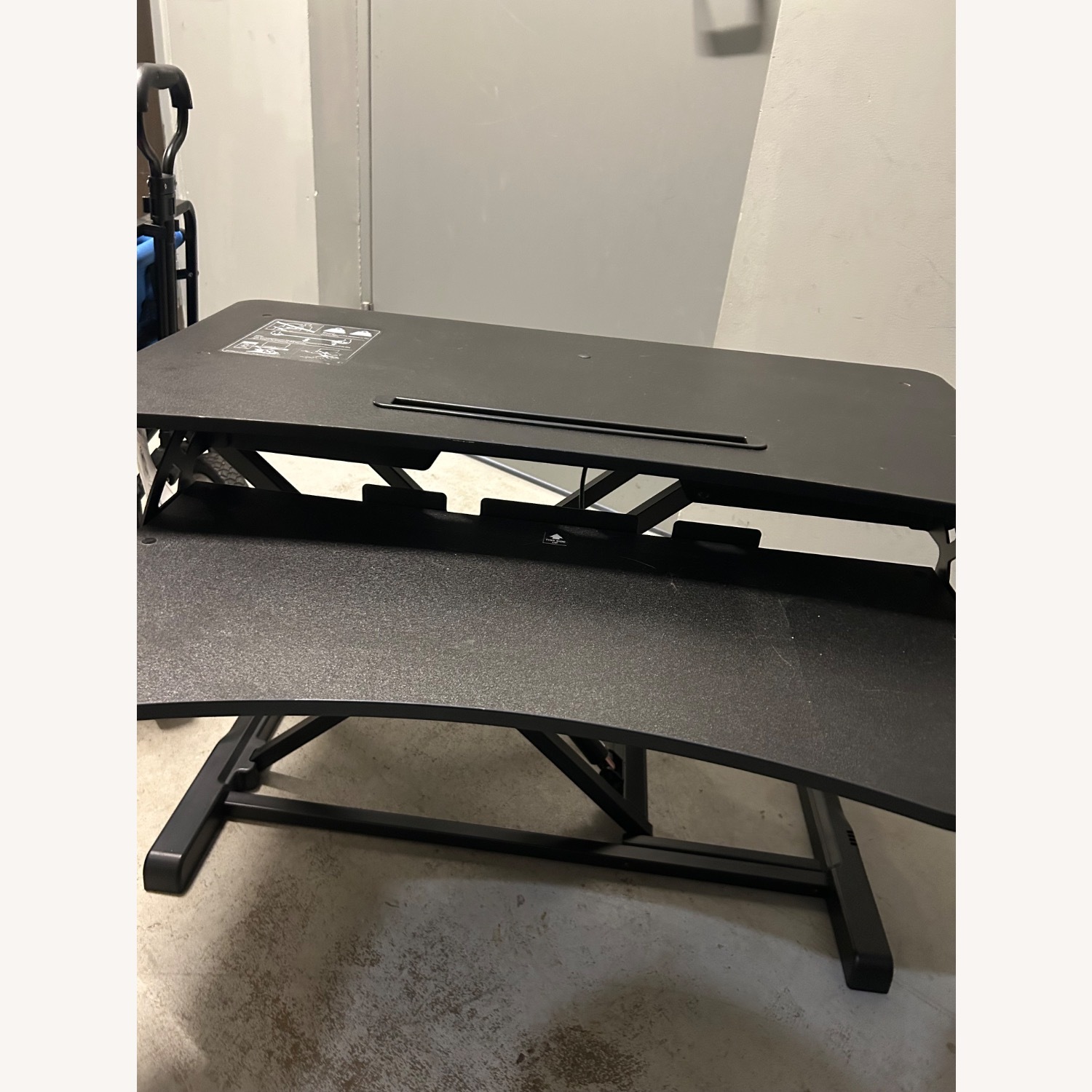 Black Stand Up Desk - image-5