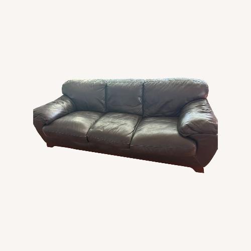 Used La‐Z‐Boy 3 Seat Leather Sofa for sale on AptDeco