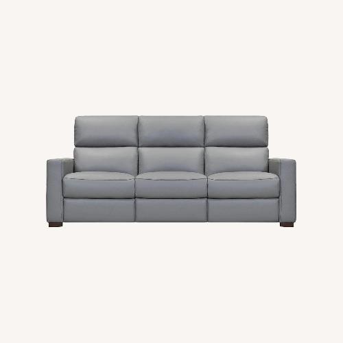 Used LUKA Power Reclining 3-seater Leather Sofa for sale on AptDeco
