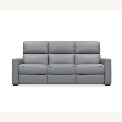 Used LUKA Power Reclining 3-seater Leather Sofa for sale on AptDeco