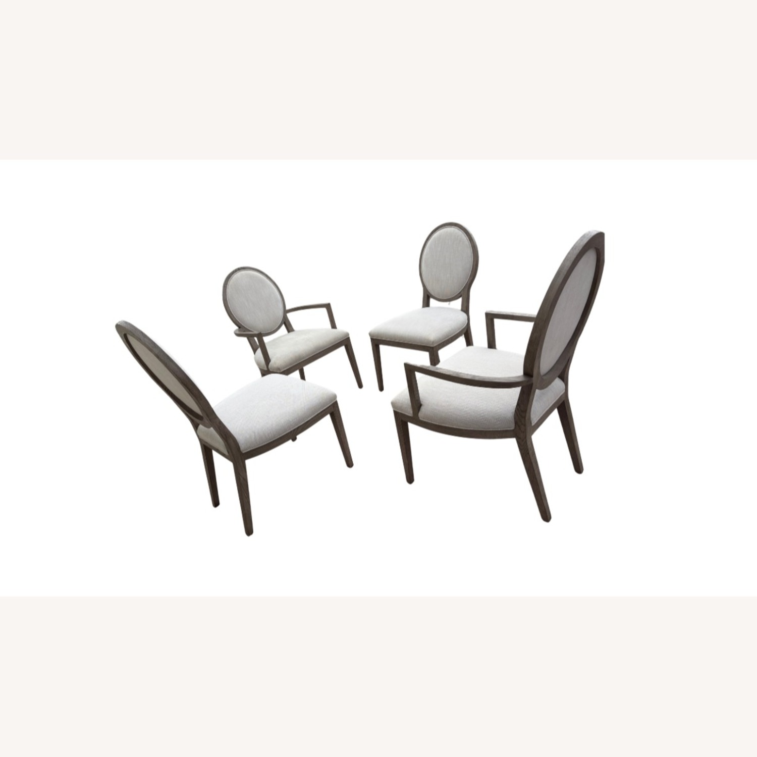 RH French Contemporary Dining Chair Set (4) – Dove - image-9