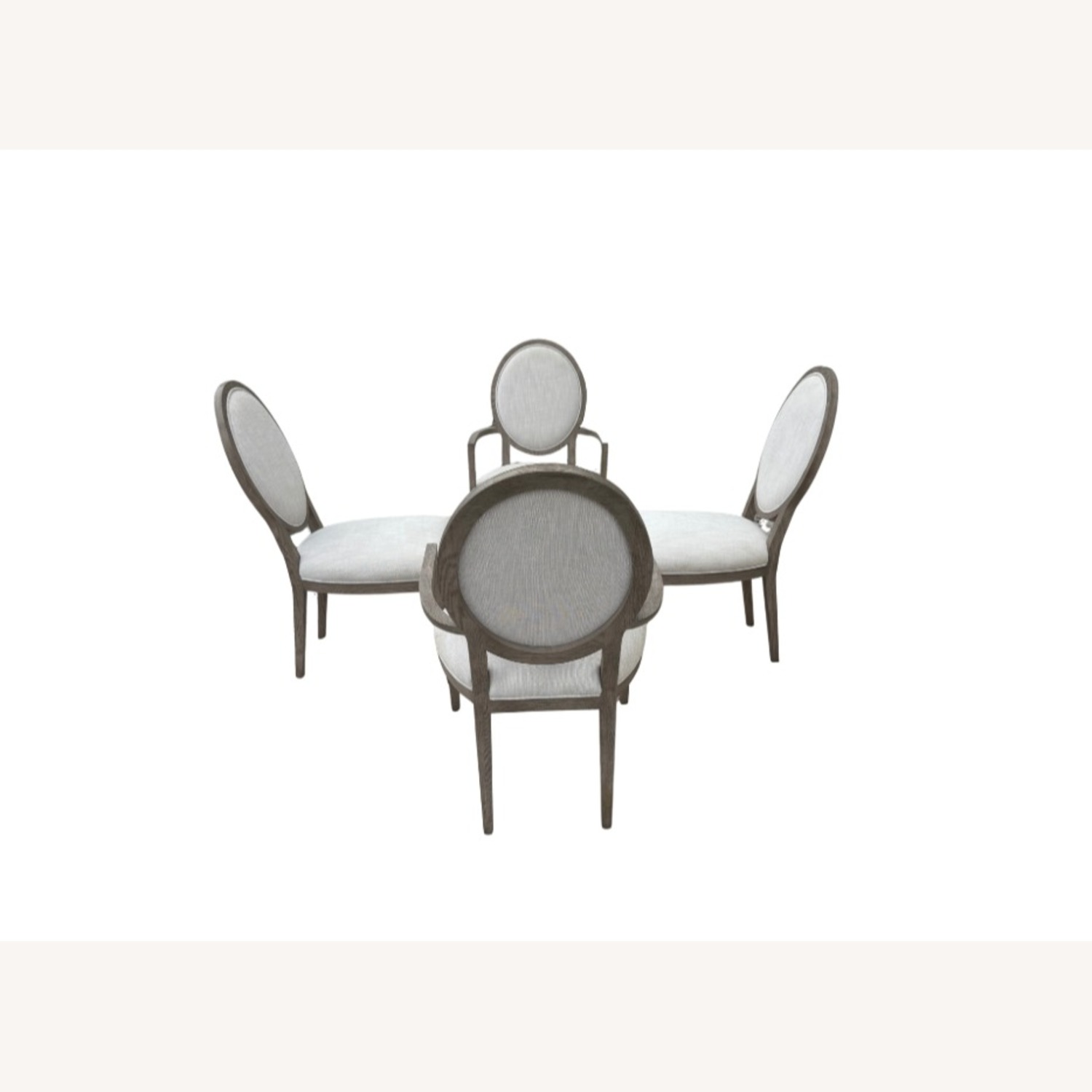 RH French Contemporary Dining Chair Set (4) – Dove - image-4