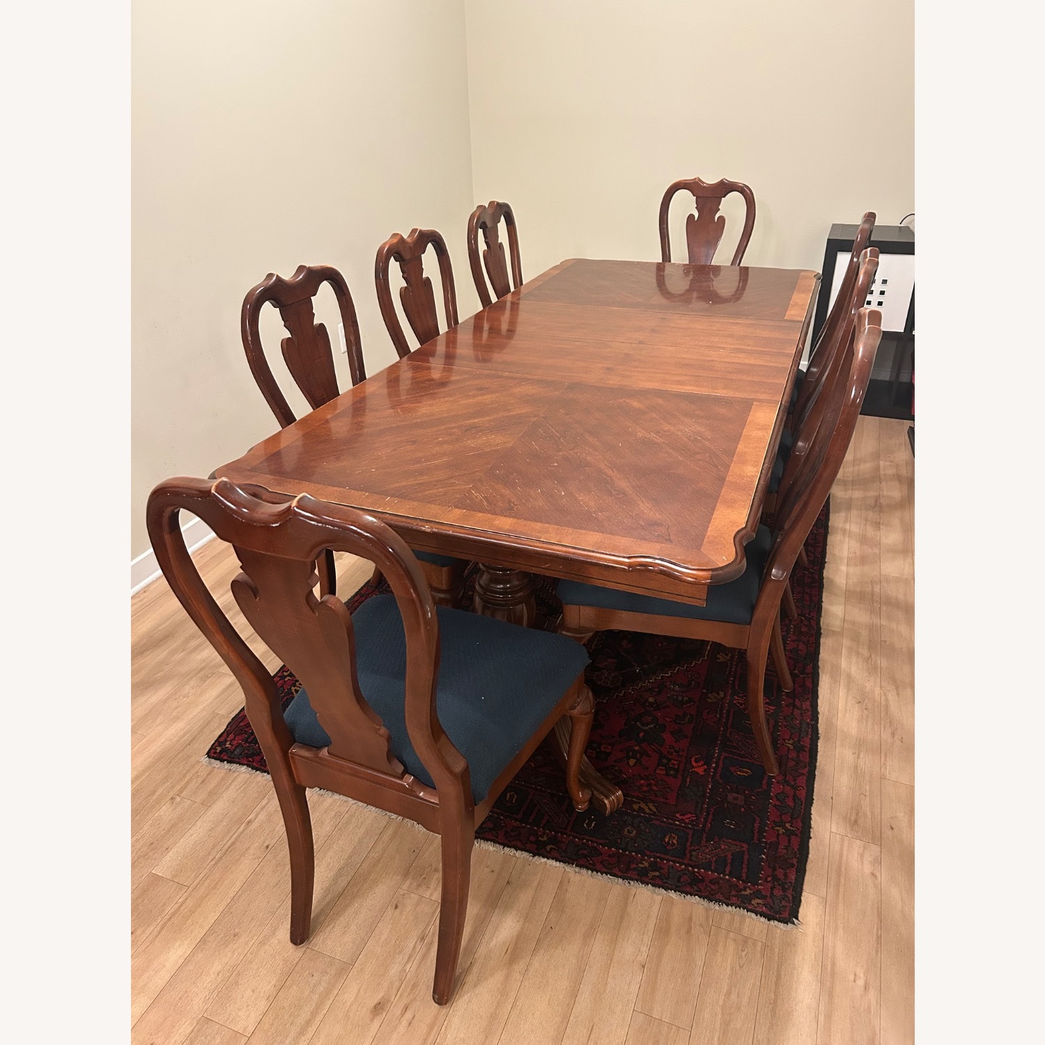 American Drew Cherry Wood Dining Set - image-0