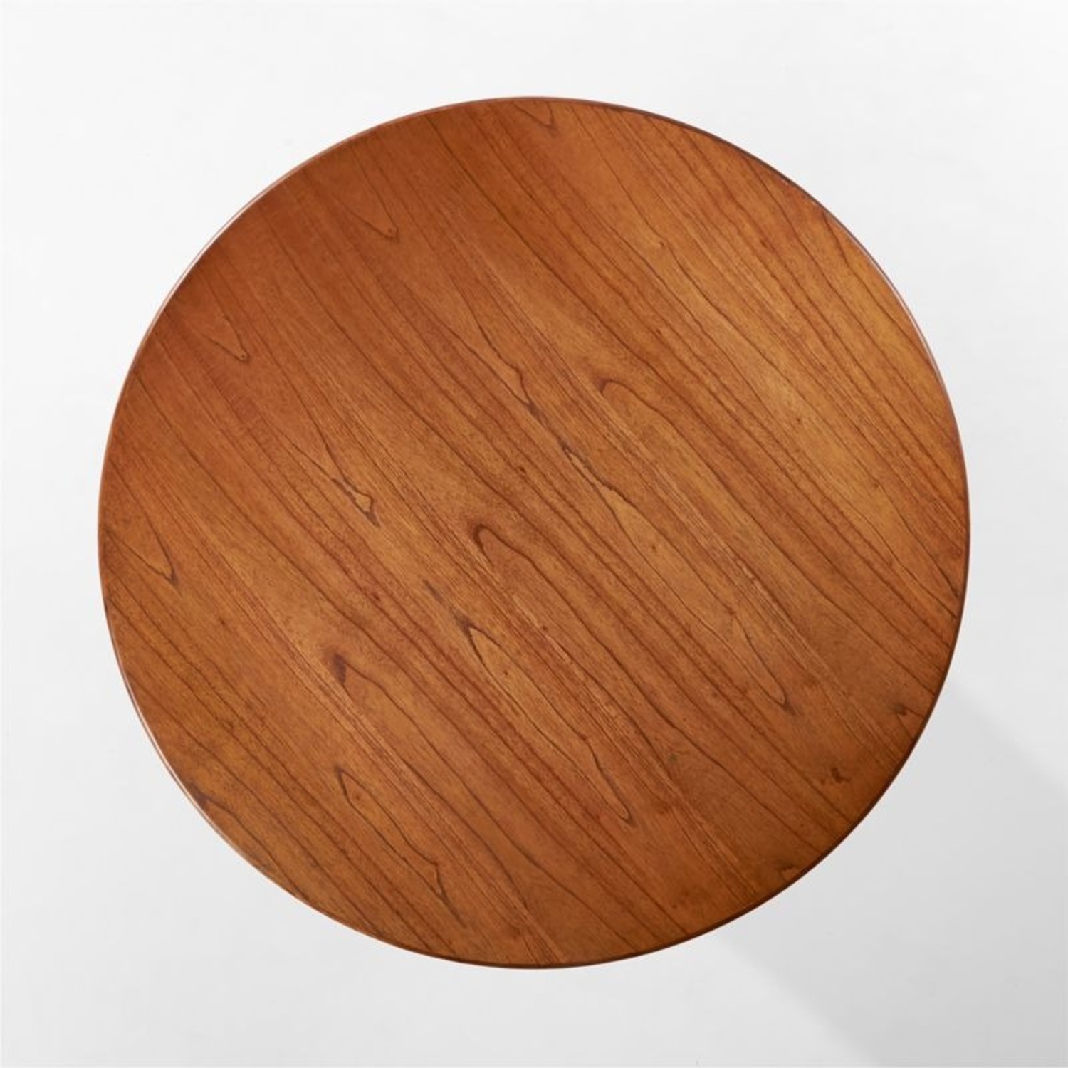 CB2 Salamina Rattan Light Brown Wood Dining Table - image-3