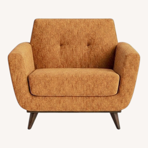 Used Joybird Gold Hughes Armchair for sale on AptDeco