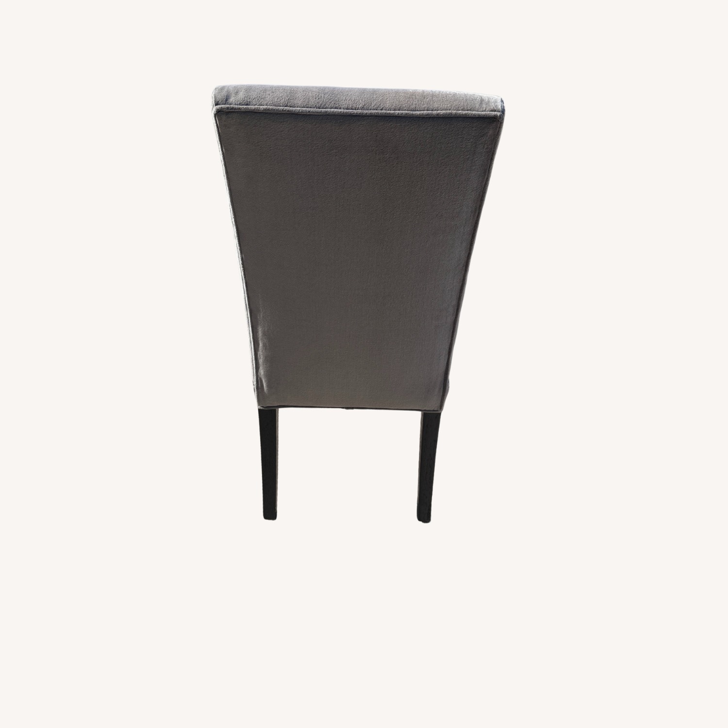 RH Hudson Performance Velvet Chair in Fog - image-4