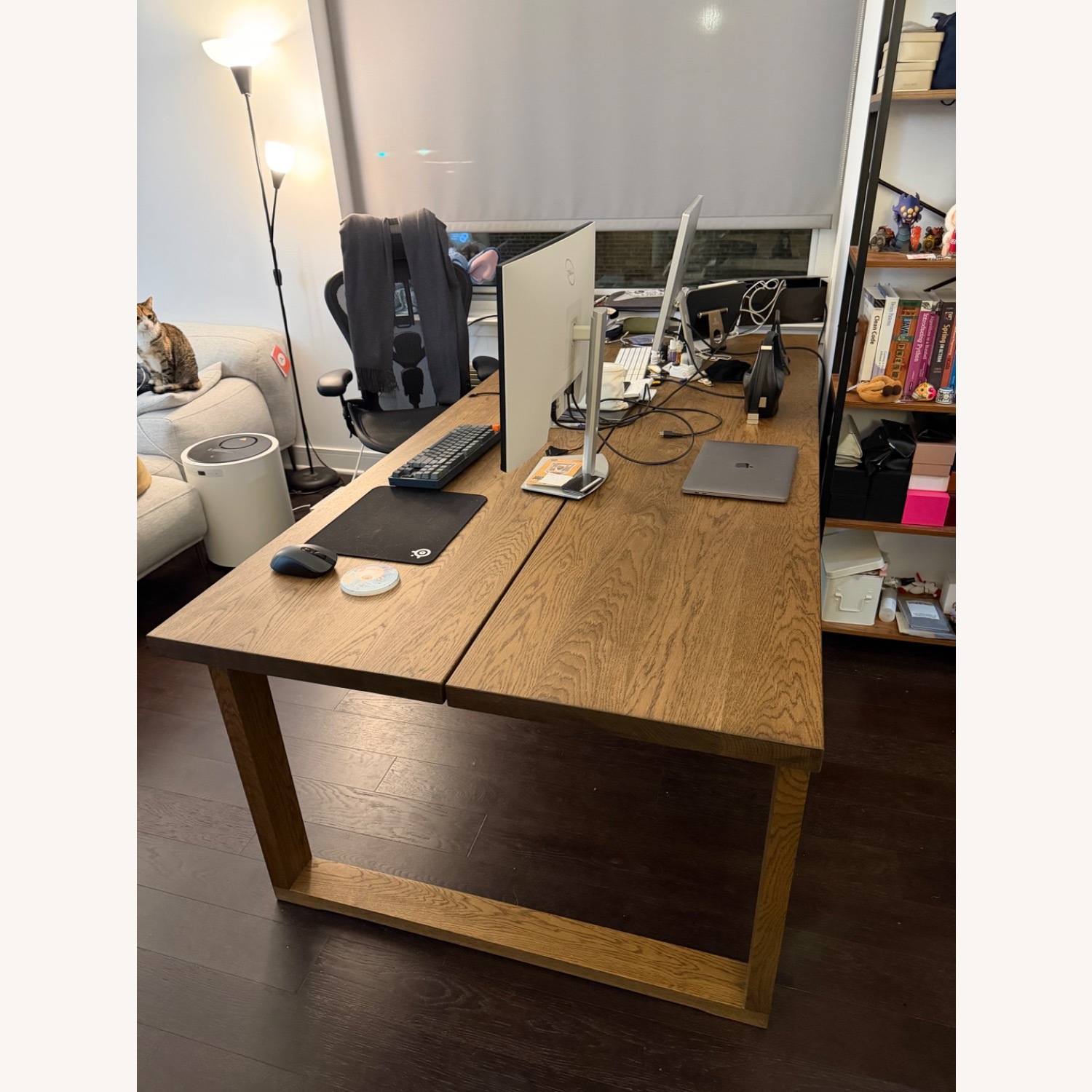 IKEA MÖRBYLÅNGA Natural Wood Dining Table - image-3