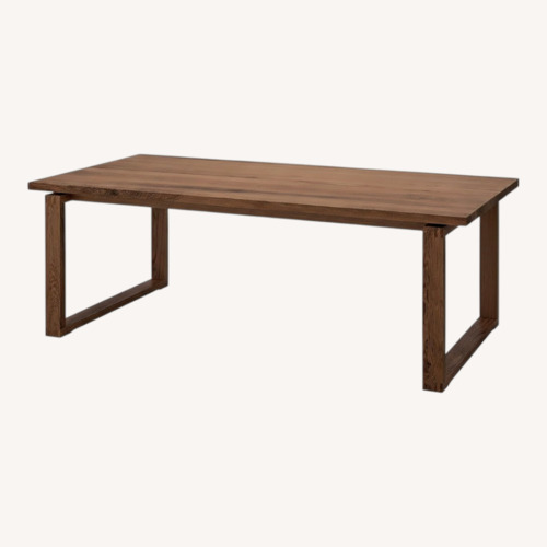 Used IKEA MÖRBYLÅNGA Natural Wood Dining Table for sale on AptDeco