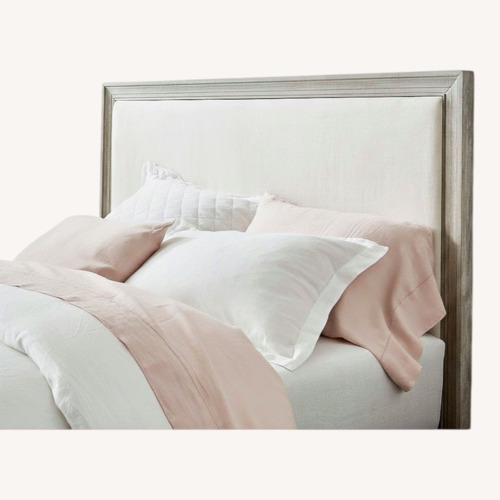 Used Pottery Barn Montgomery Queen Headboard for sale on AptDeco