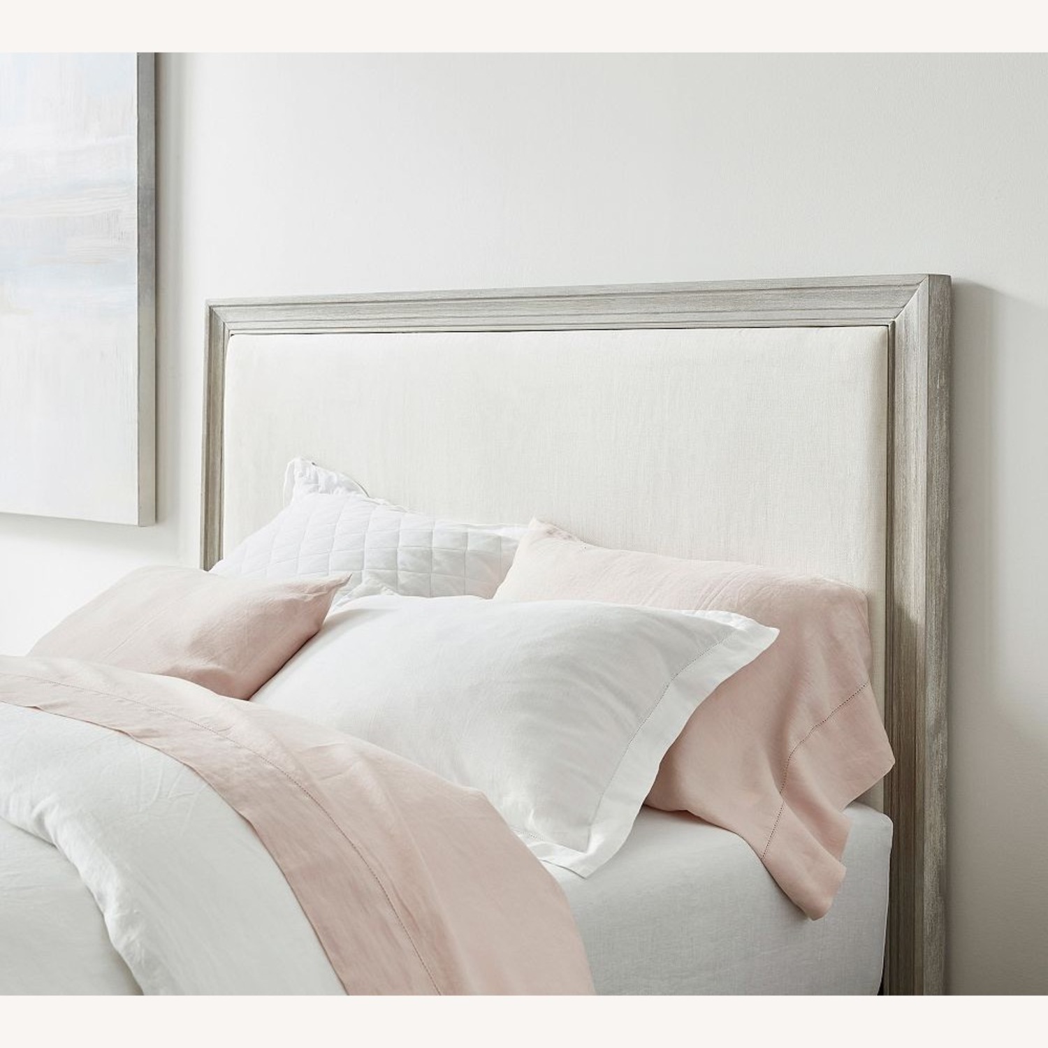 Pottery Barn Montgomery Queen Headboard - image-1