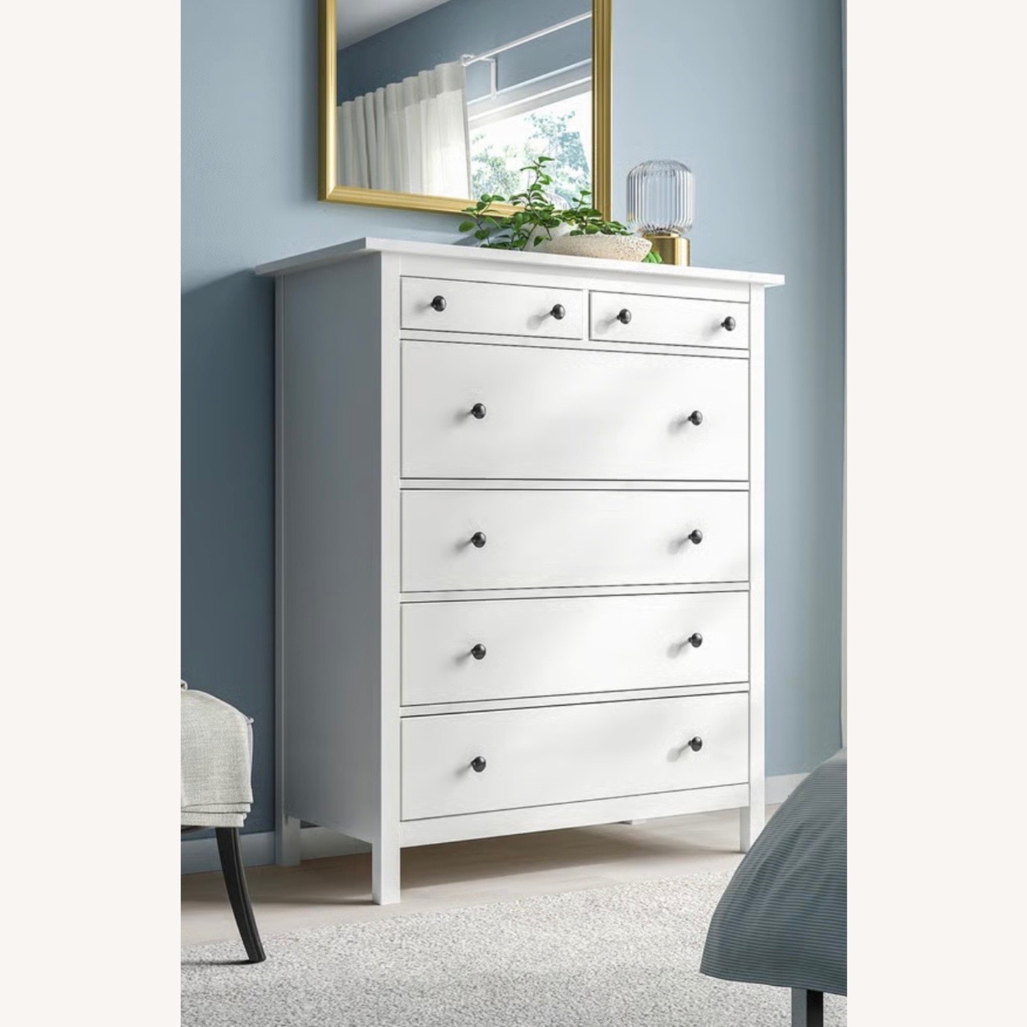 IKEA Hemnes White Wood Dresser - image-4