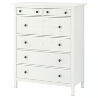 IKEA Hemnes White Wood Dresser