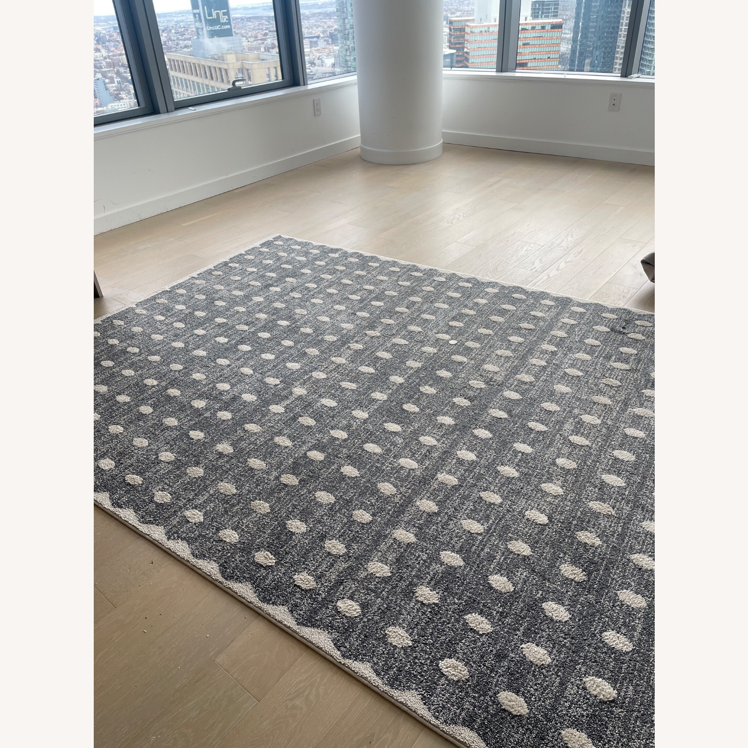 Luxe Charcoal Area Rug 6x9 - image-5