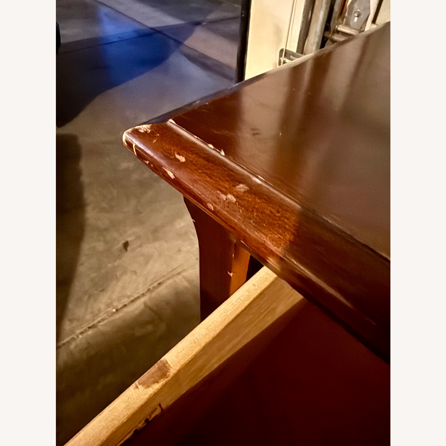 Bassett Cherry Wood Tallboy Dresser - image-2