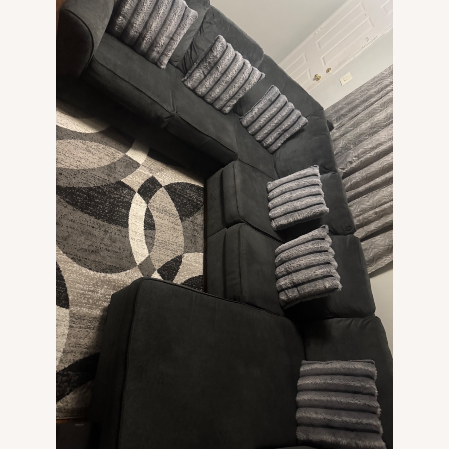 Ashley Furniture Dark Gray 3+ Piece Sectional - image-2