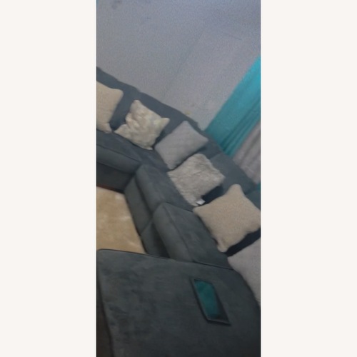 Used Ashley Furniture Dark Gray 3+ Piece Sectional for sale on AptDeco