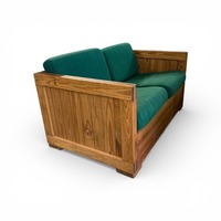 This End Up Classic Pine Two Seat Loveseat 