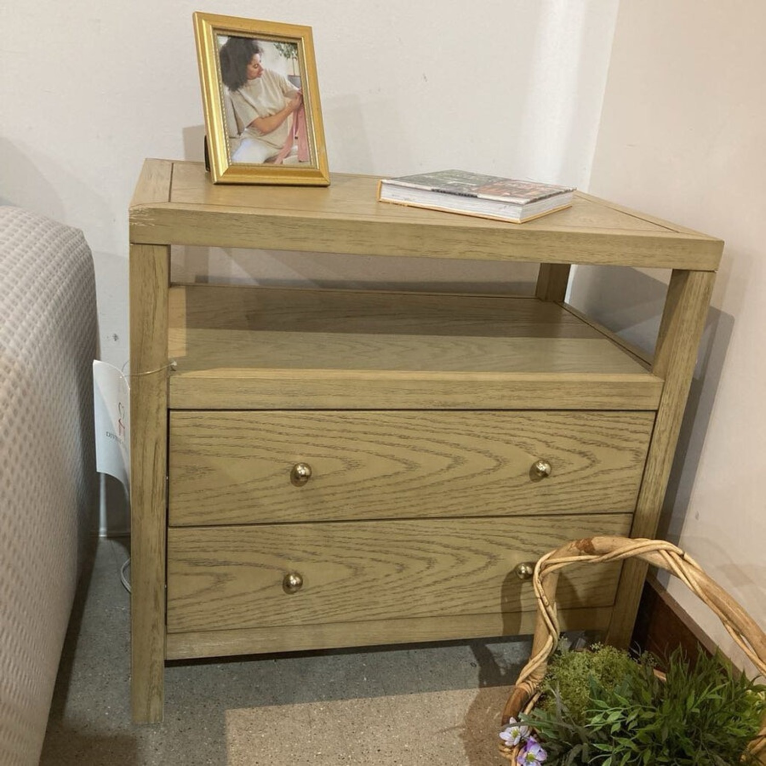 Celine 2-Drawer Nightstand - image-2