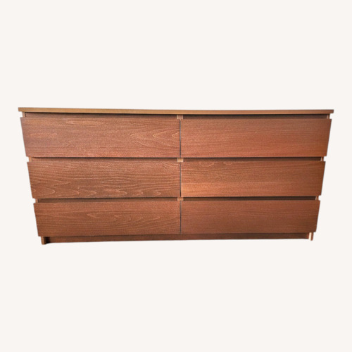 Used IKEA MALM 6-Drawer Dresser for sale on AptDeco