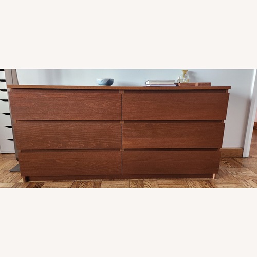 Used IKEA MALM 6-Drawer Dresser for sale on AptDeco