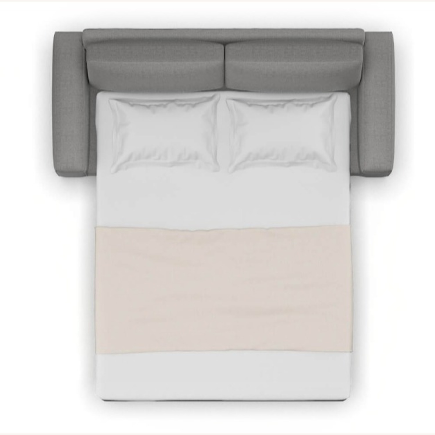 DreamSofa Monaco Gray Queen Sleeper Sofa - image-5