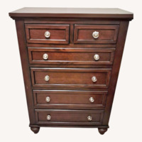 Vintage/Antique Dark Brown Wood Dresser