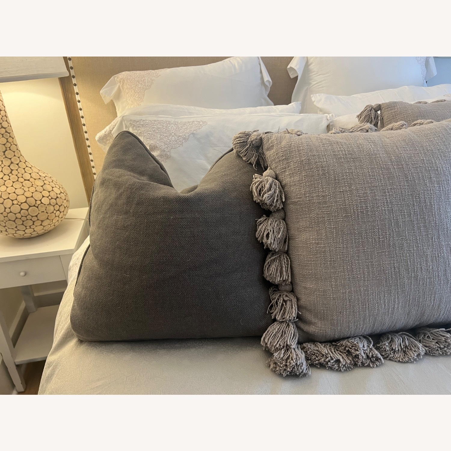 Avery Boardman Belgian Linen Sofa  - image-7