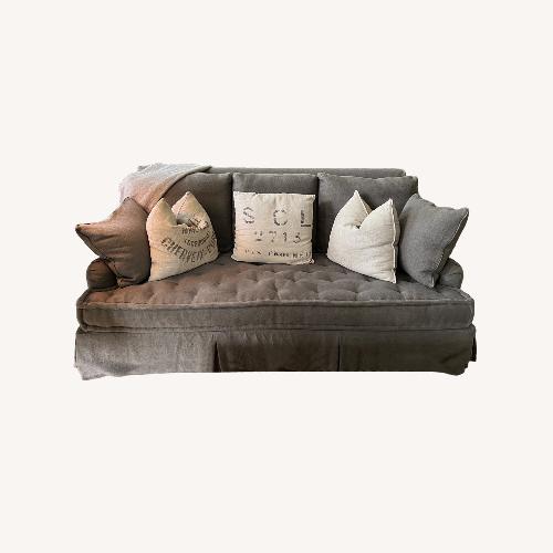 Used Avery Boardman Belgian Linen Sofa  for sale on AptDeco