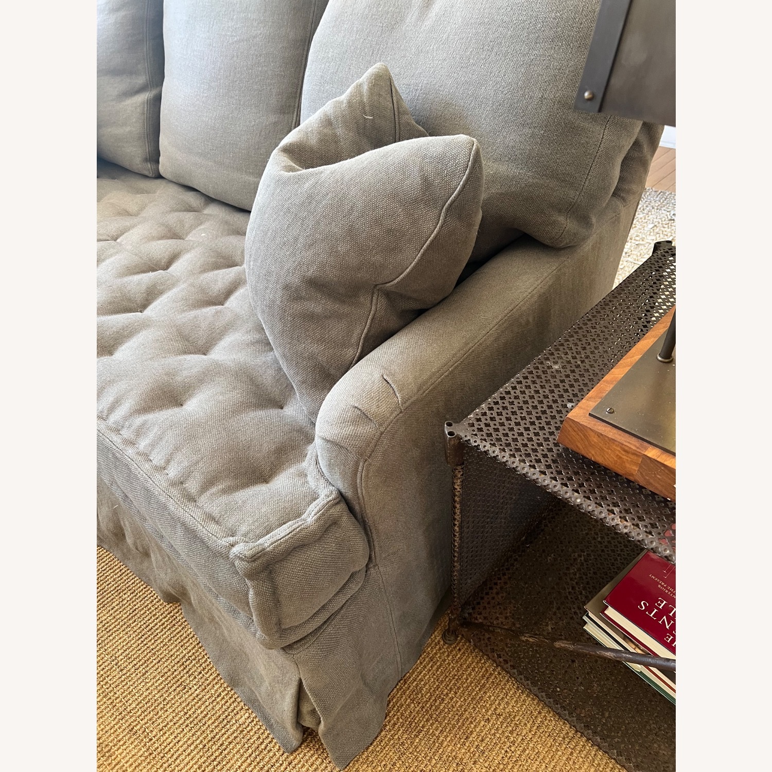 Avery Boardman Belgian Linen Sofa  - image-3