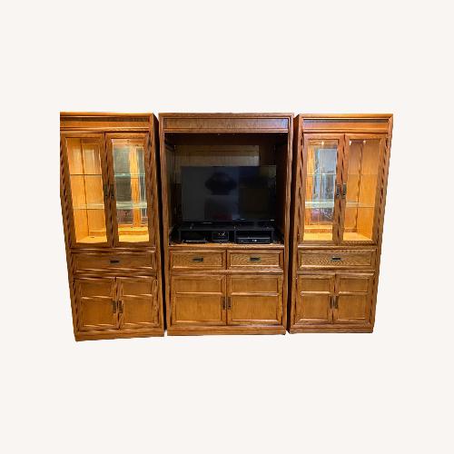 Used Stanley Furniture Natural Wall Unit for sale on AptDeco