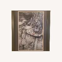 Alice in Wonderland Oil Painting