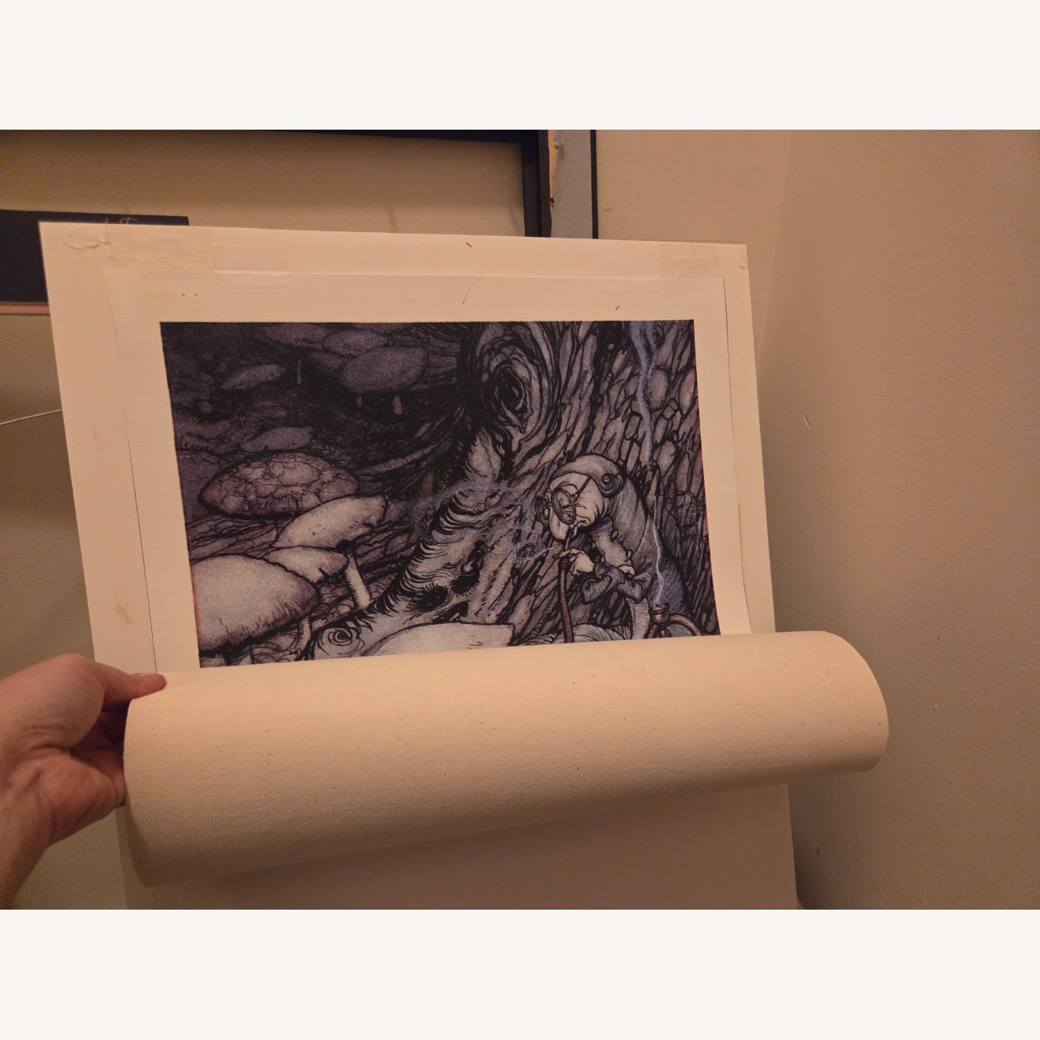 Alice in Wonderland Oil Painting - image-1