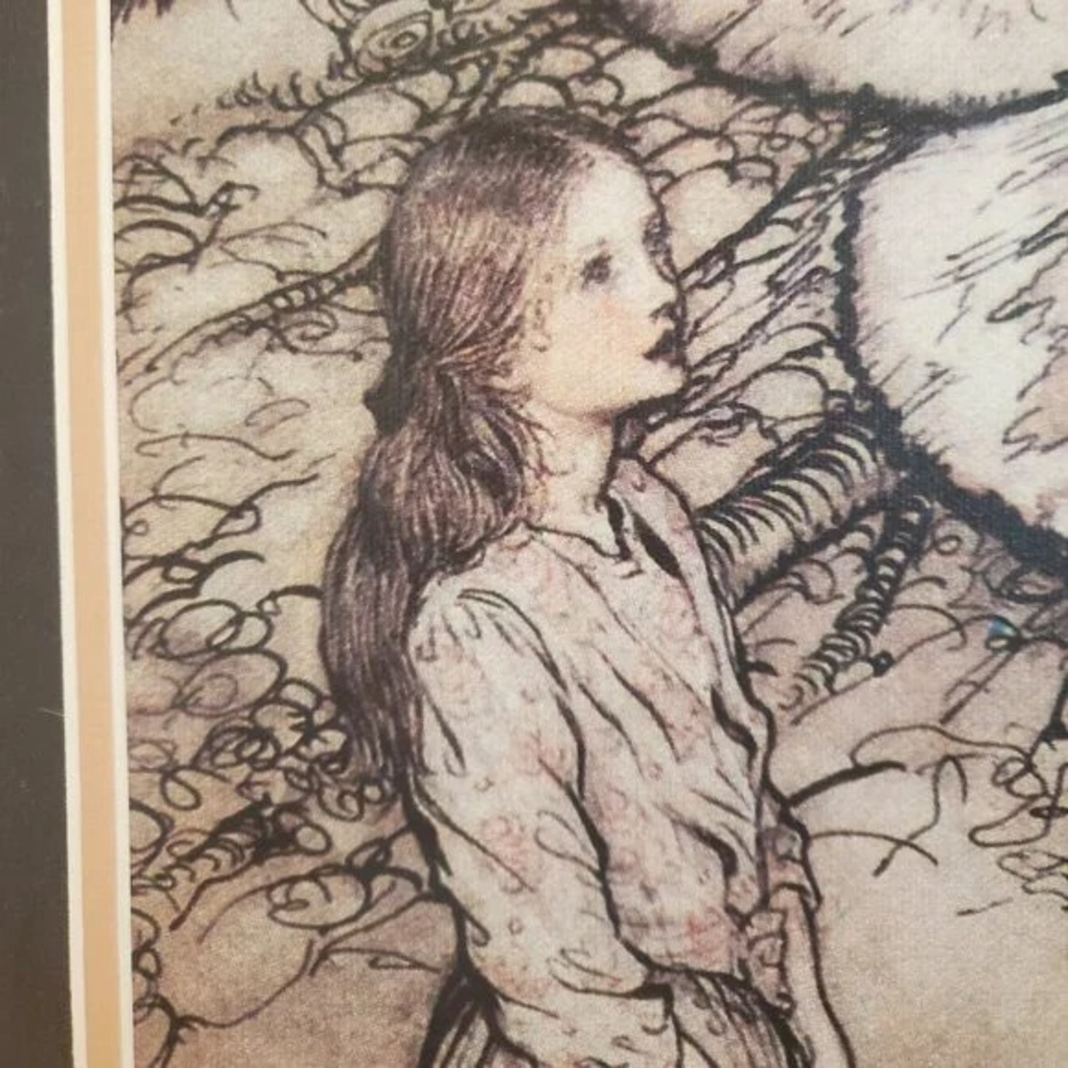 Alice in Wonderland Oil Painting - image-2