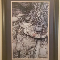 Alice in Wonderland Oil Painting