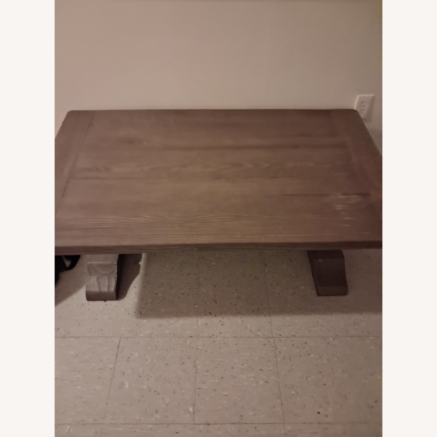 Vintage/Antique Finds Dark Brown Coffee Table - image-1