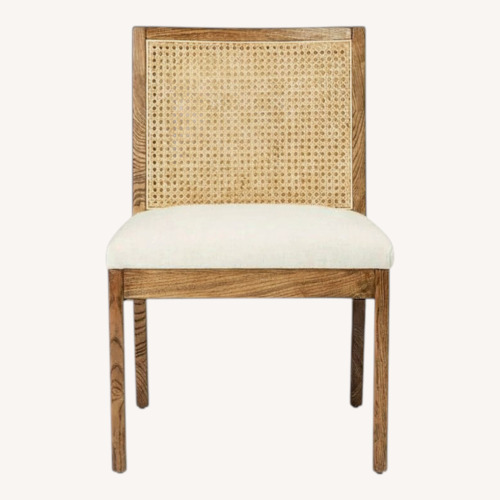 Used Antonia Cane Natural Dining Chair for sale on AptDeco