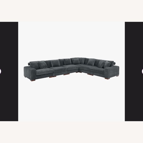 Used Hokku Designs Dark Gray 6 piece Sectional  for sale on AptDeco