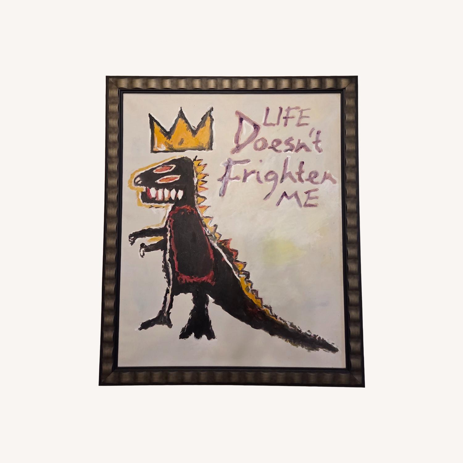 Oil on Canvas Basquiat Reproduction - image-0