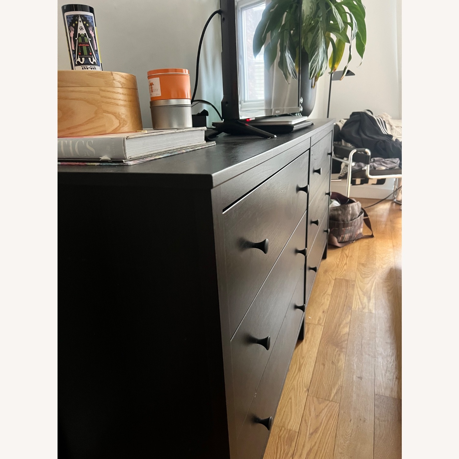 IKEA Black Koppang Chest of 6 Drawers - image-3