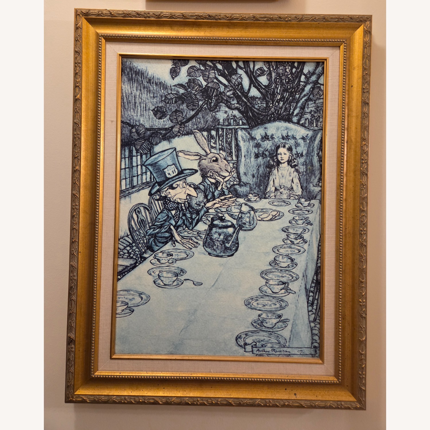 Alice in Wonderland Oil Painting - image-0