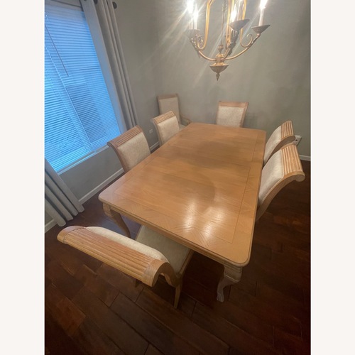 Used Lexington Furniture Natural Wood Dining Table for sale on AptDeco
