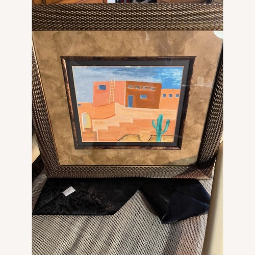 Used Vintage/Antique Light Brown Wall Art for sale on AptDeco