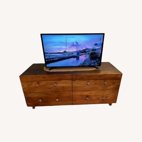 Used Crate & Barrel Dark Brown Dresser for sale on AptDeco