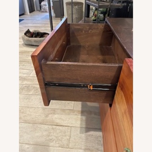 Used Crate & Barrel Dark Brown Dresser for sale on AptDeco