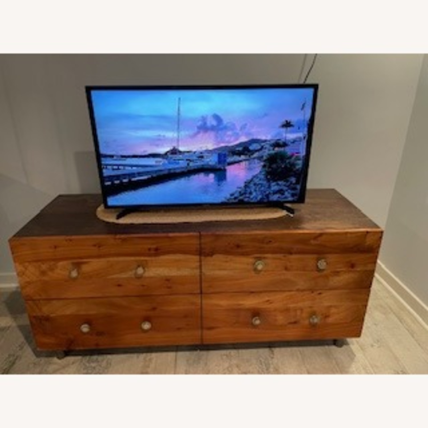 Crate & Barrel Dark Brown Dresser - image-2