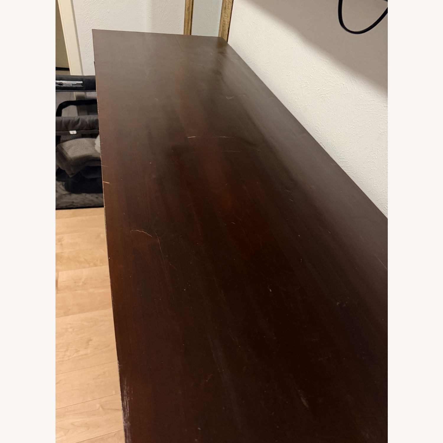 Vintage/Antique Finds Dark Brown Media Storage - image-6